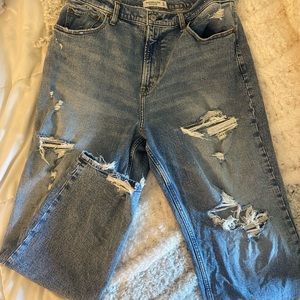 Abercrombie and fitch curve love jeans